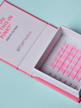 Pink Falsies - Accent Lashes